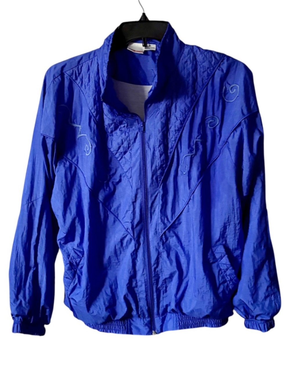 Vintage Wilson Nylon Windbreaker Jacket with Embroidery